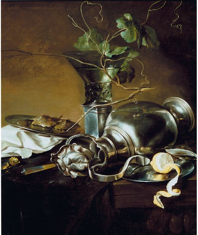 Still Life with a Silver Pitcher