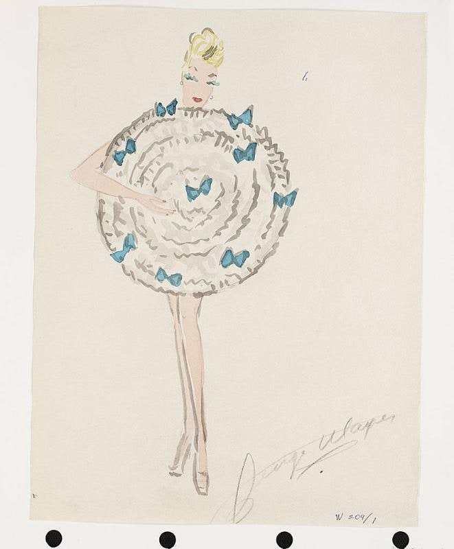 Woman with Flowery Hat
