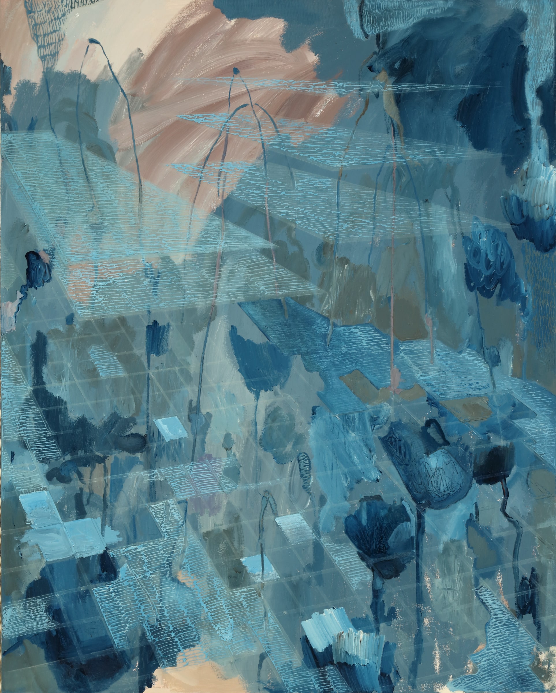 Sobreestabilidad (Overstability, Blue Flowers)