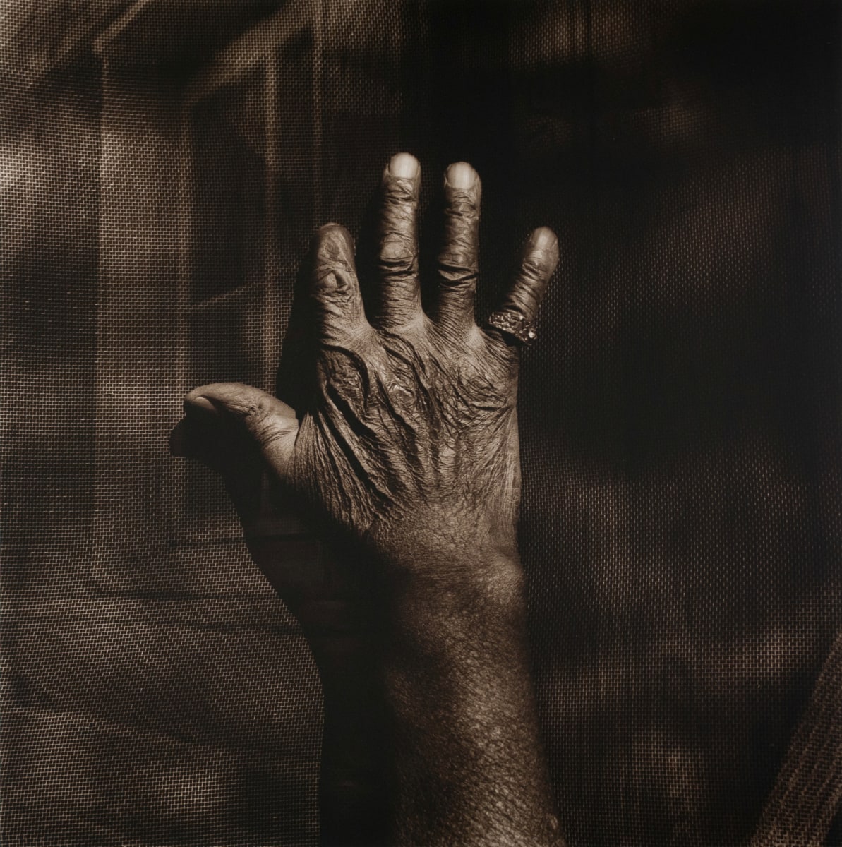 Hand on Screen Door, Coila, MS