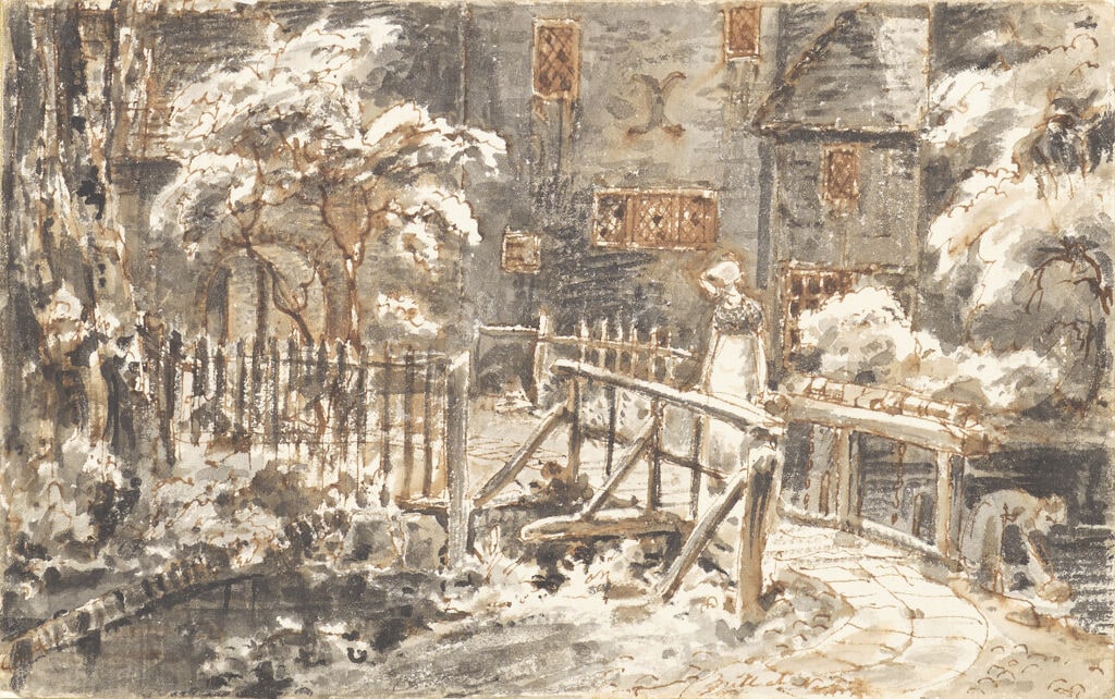 By a Watermill, Newport, Isle of Wright