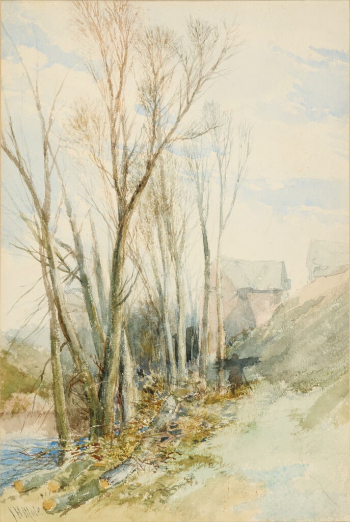Near the Mill Bridge, West Bergholt, Suffolk