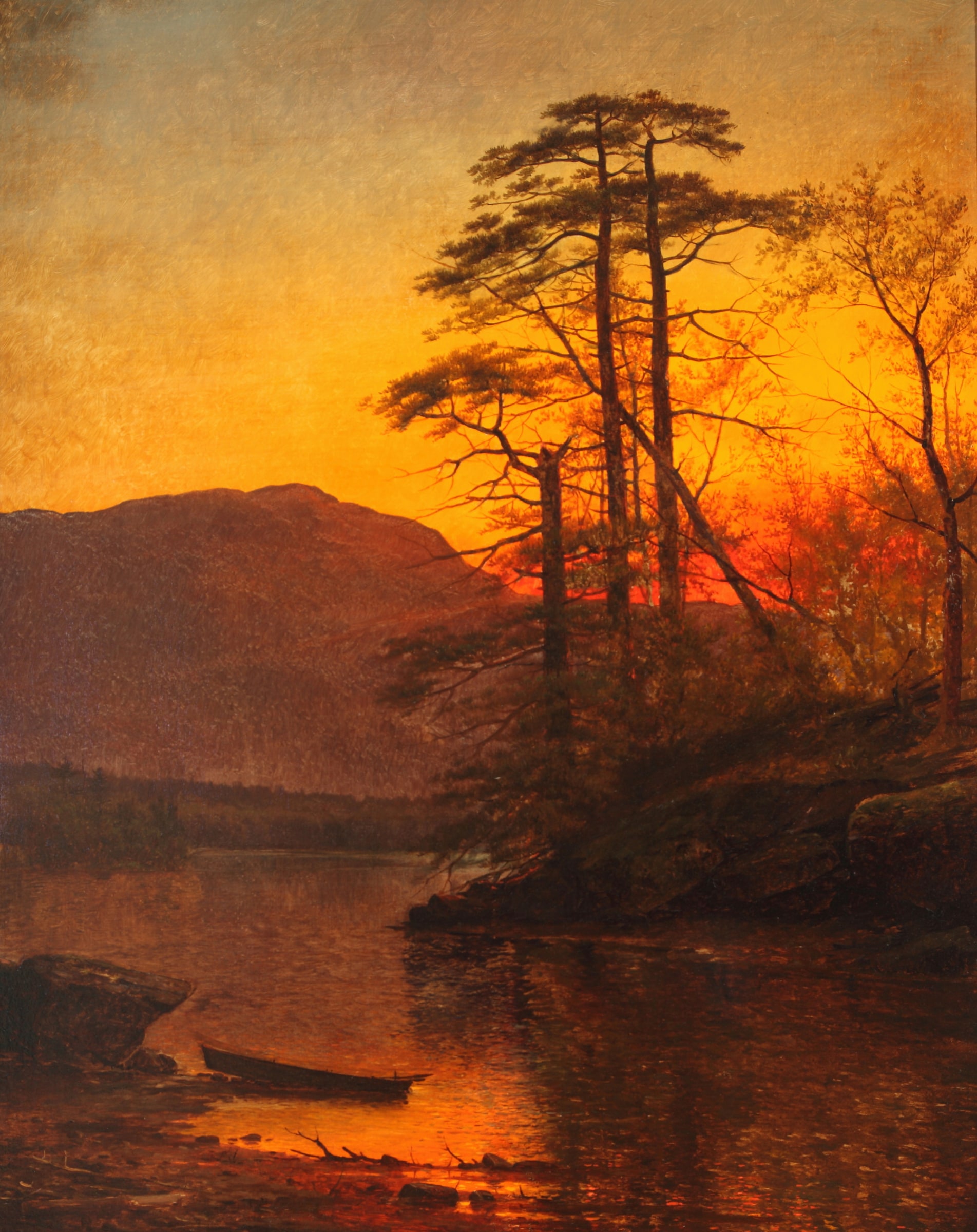 Evening on the Ausable River