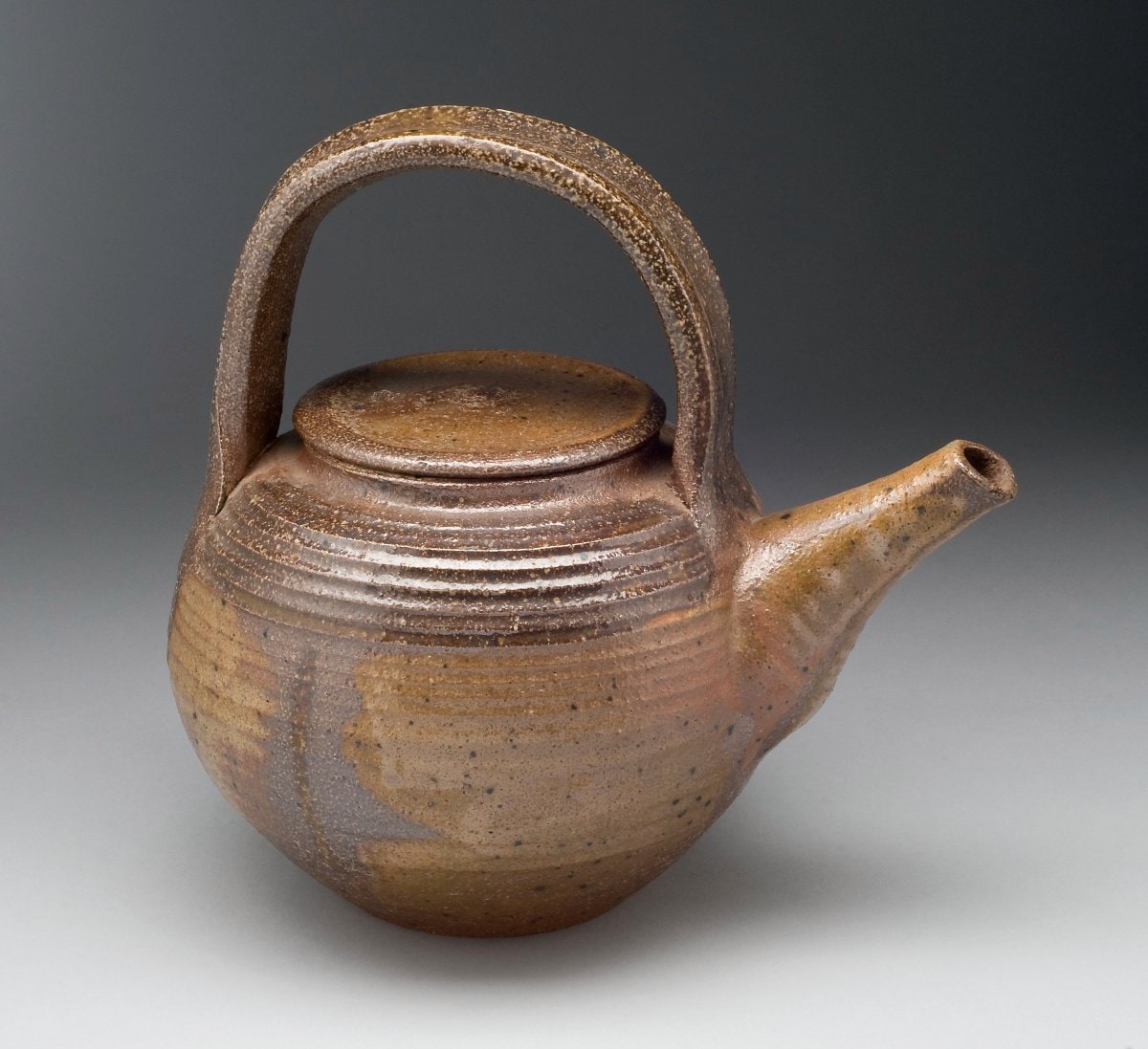 Salt glaze tea pot
