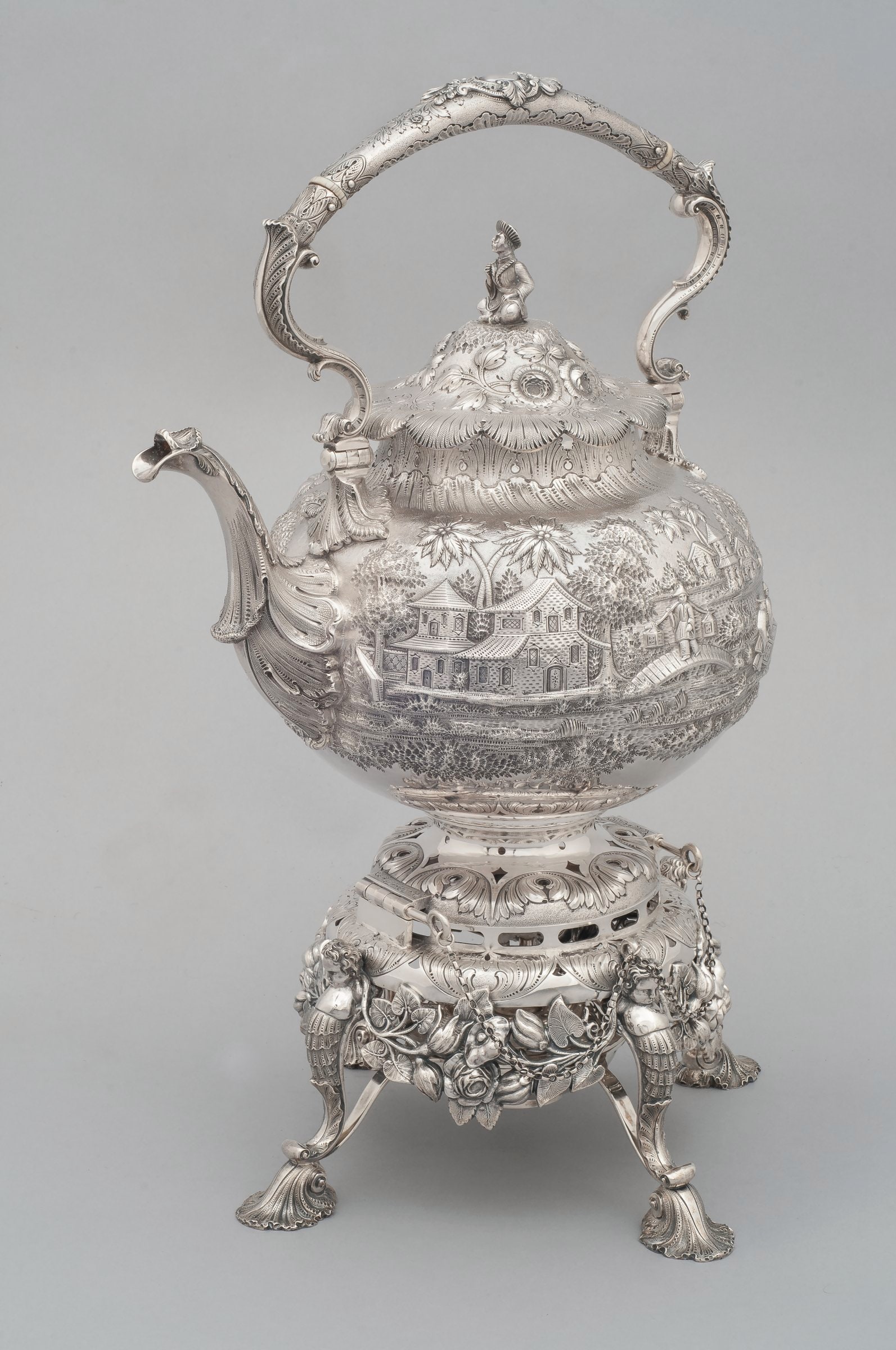 Kettle on Stand