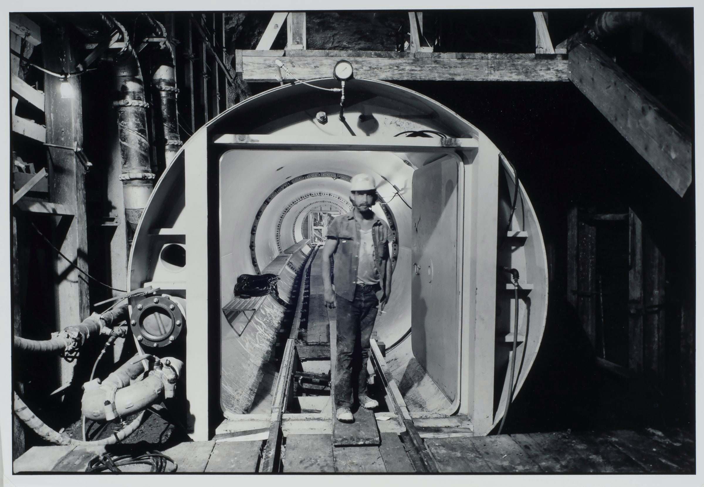 Shield Operator, MARTA North Line Construction Below Peachtree Street