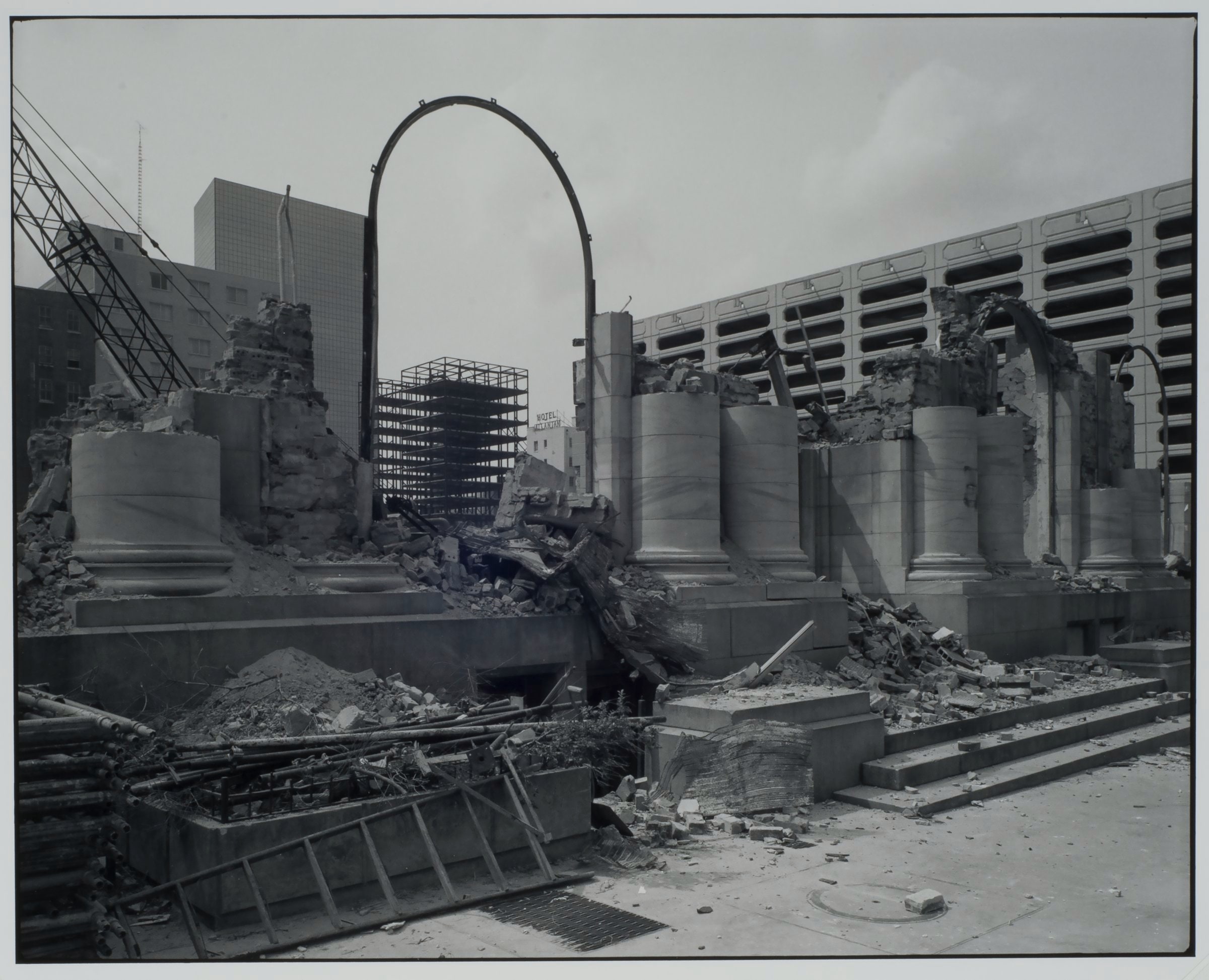 Atlanta Public Library Demolition, September 1977