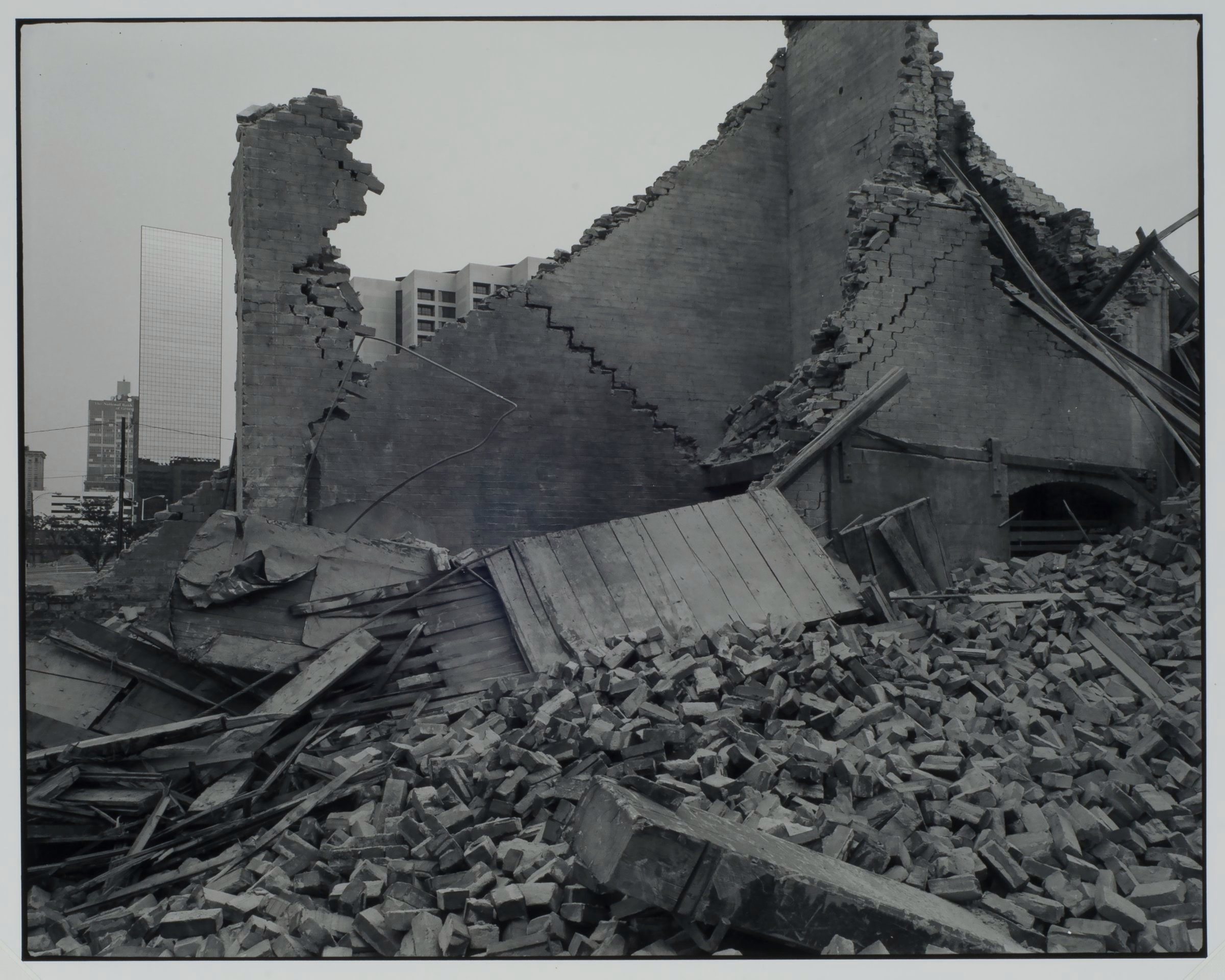Warehouse Ruins, Marietta Street, Atlanta, June 1977