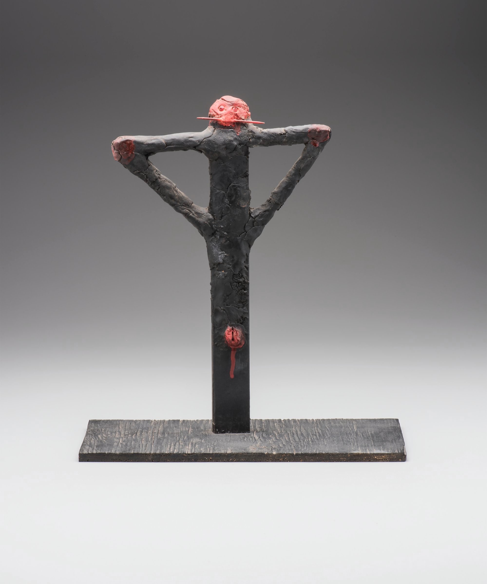 Untitled (Crucifix with Toothpick)