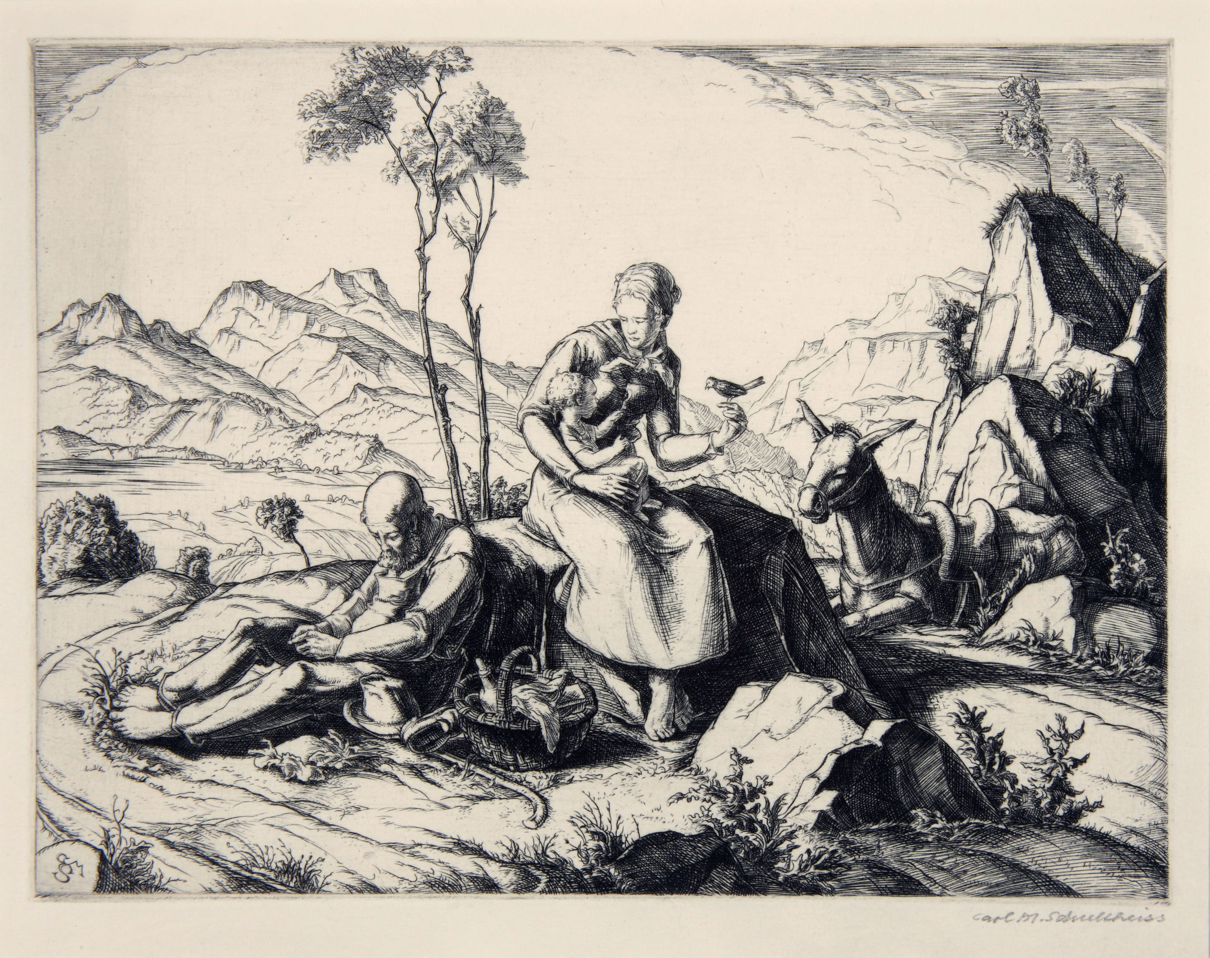 Rest from the Flight to Egypt