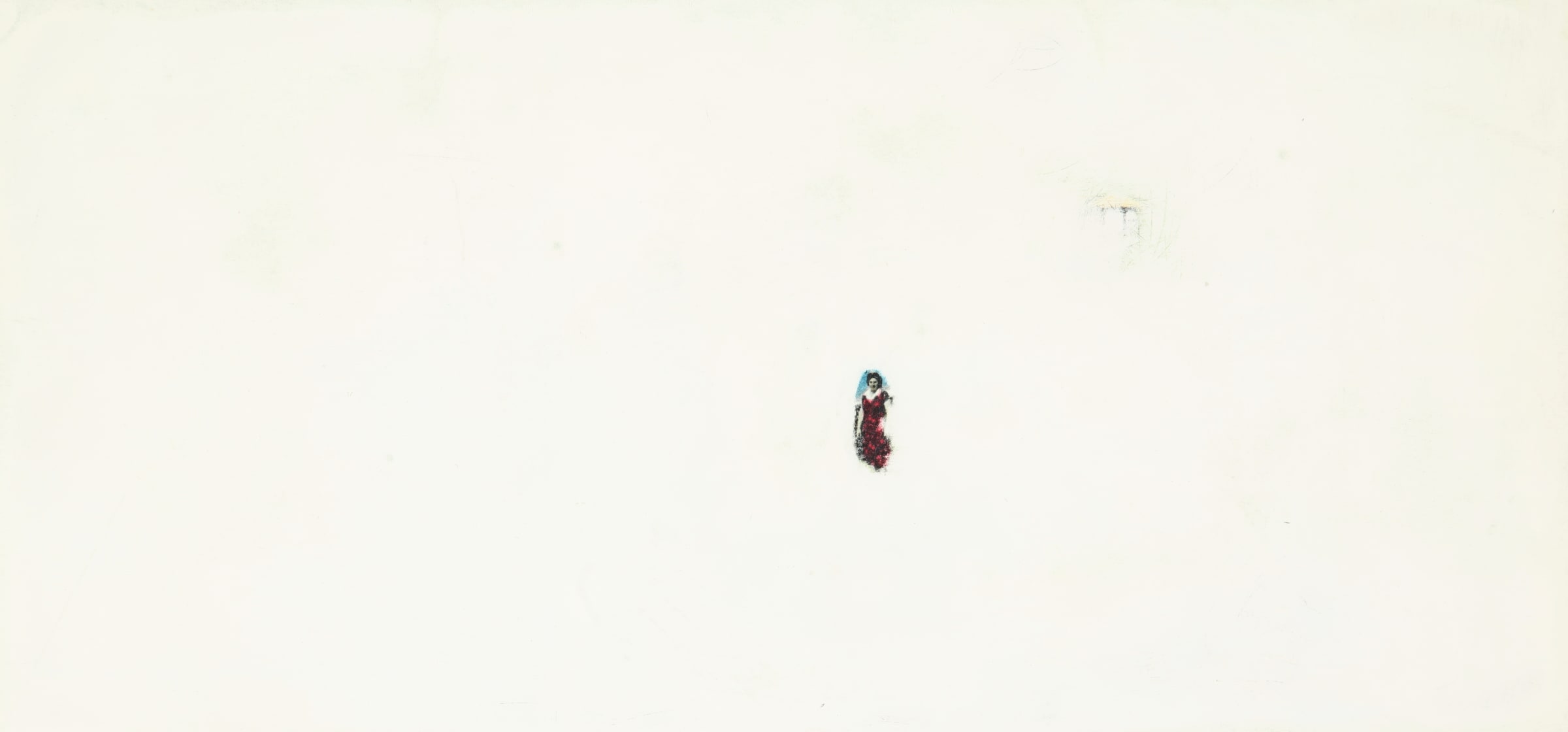 Woman Before a Train