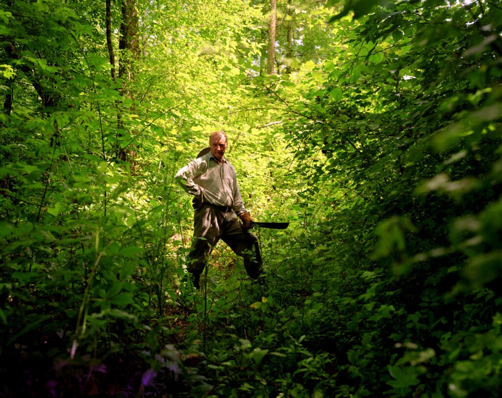 Dad with Machete, from the My Father series