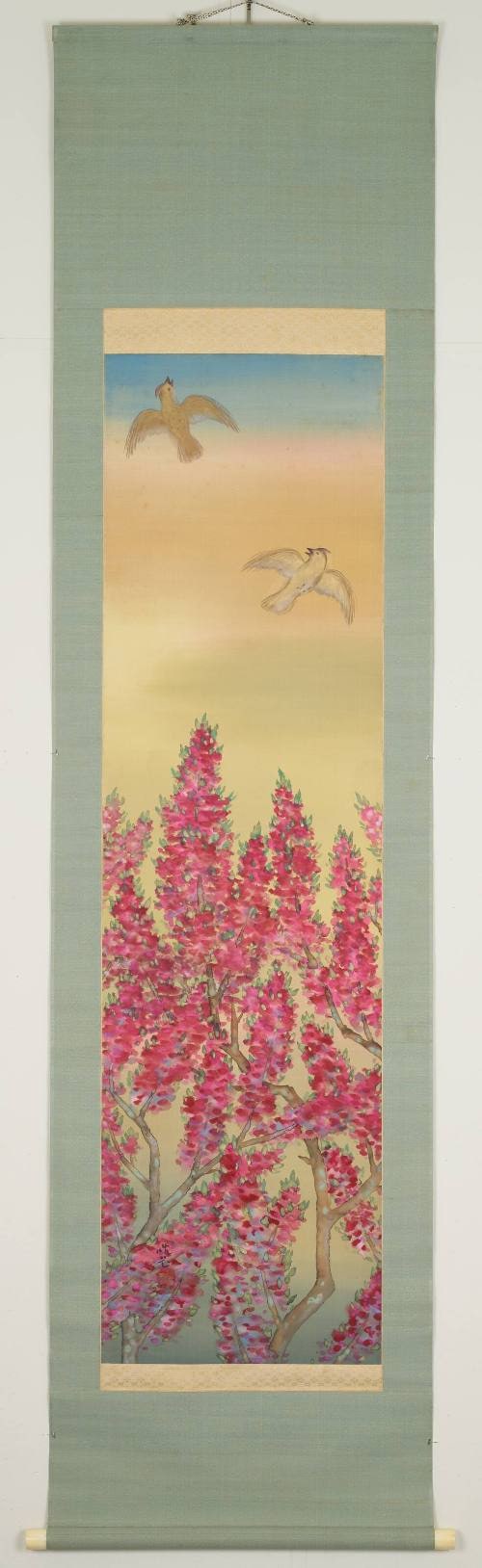 Larks and Peach Blossoms