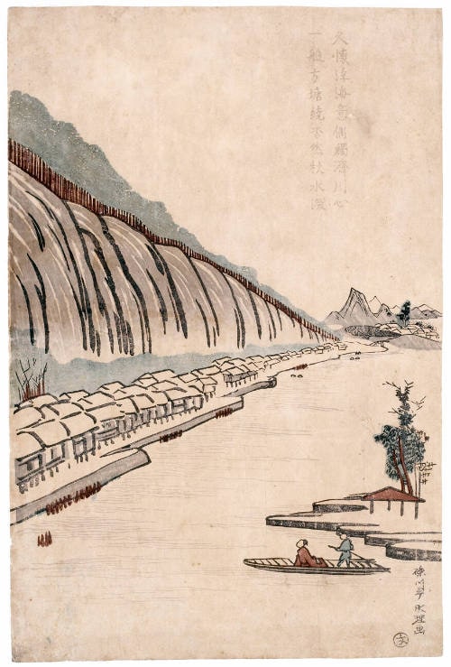 Perspective Print: River Landscape