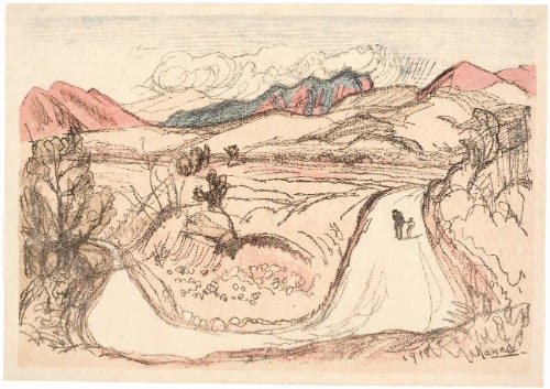 Road in a High Plateau
