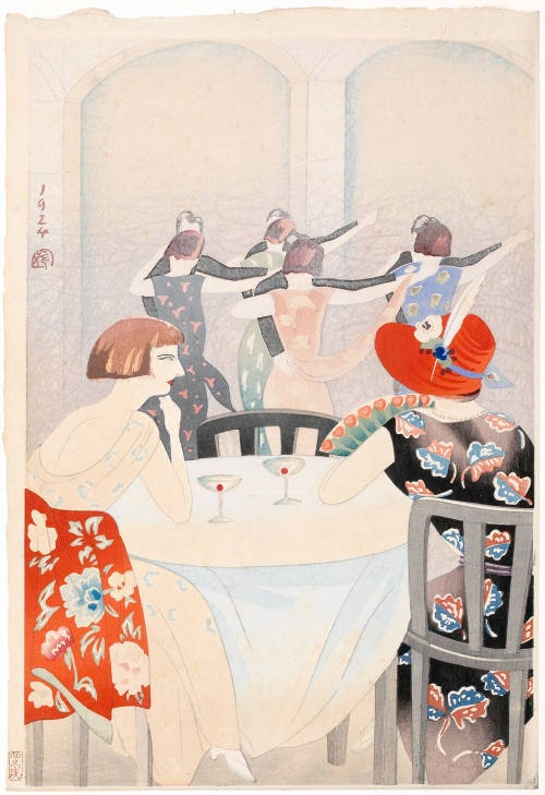 Dancers: View of the Shanghai New Carlton