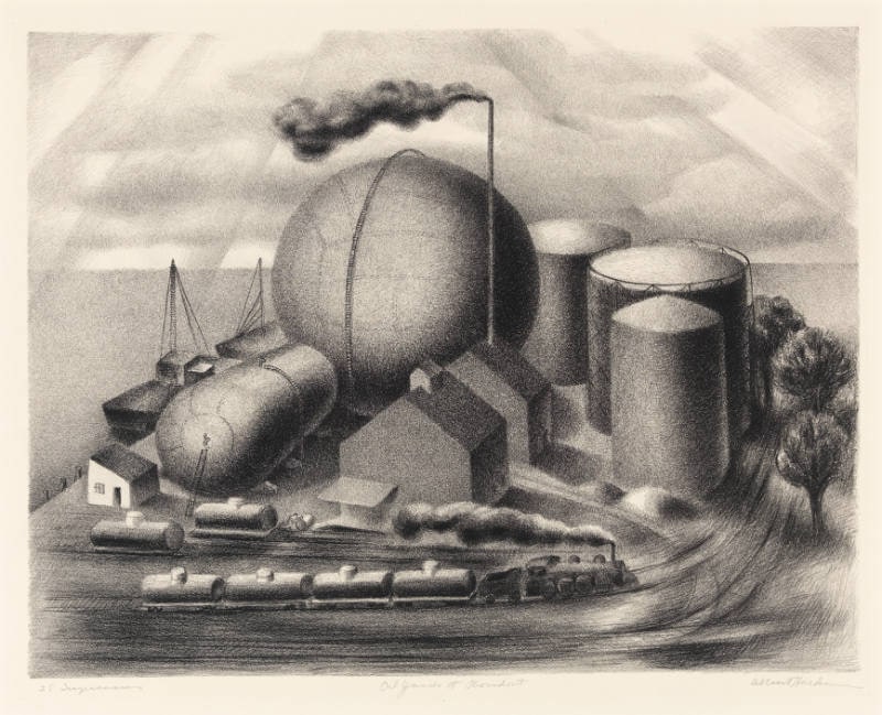 Oil Yards at Rondout