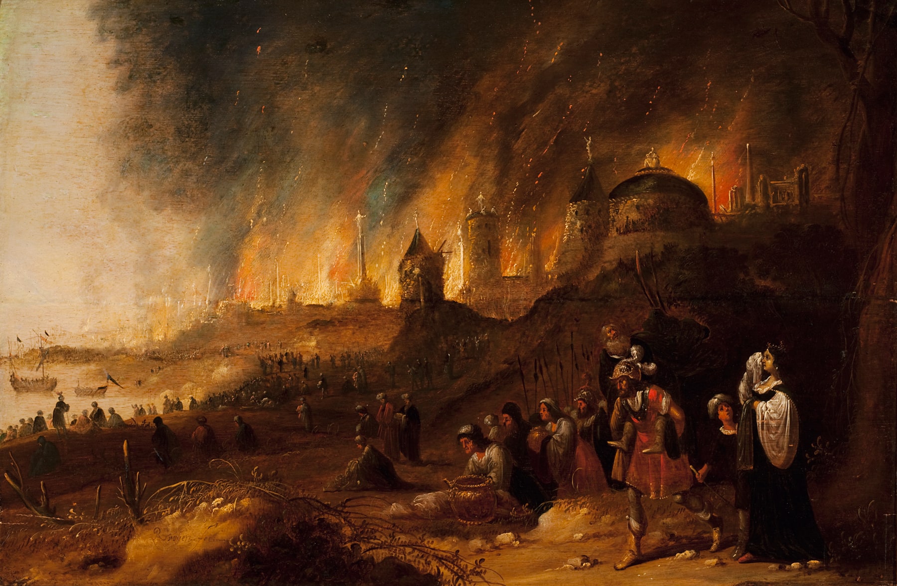 The Burning of Troy