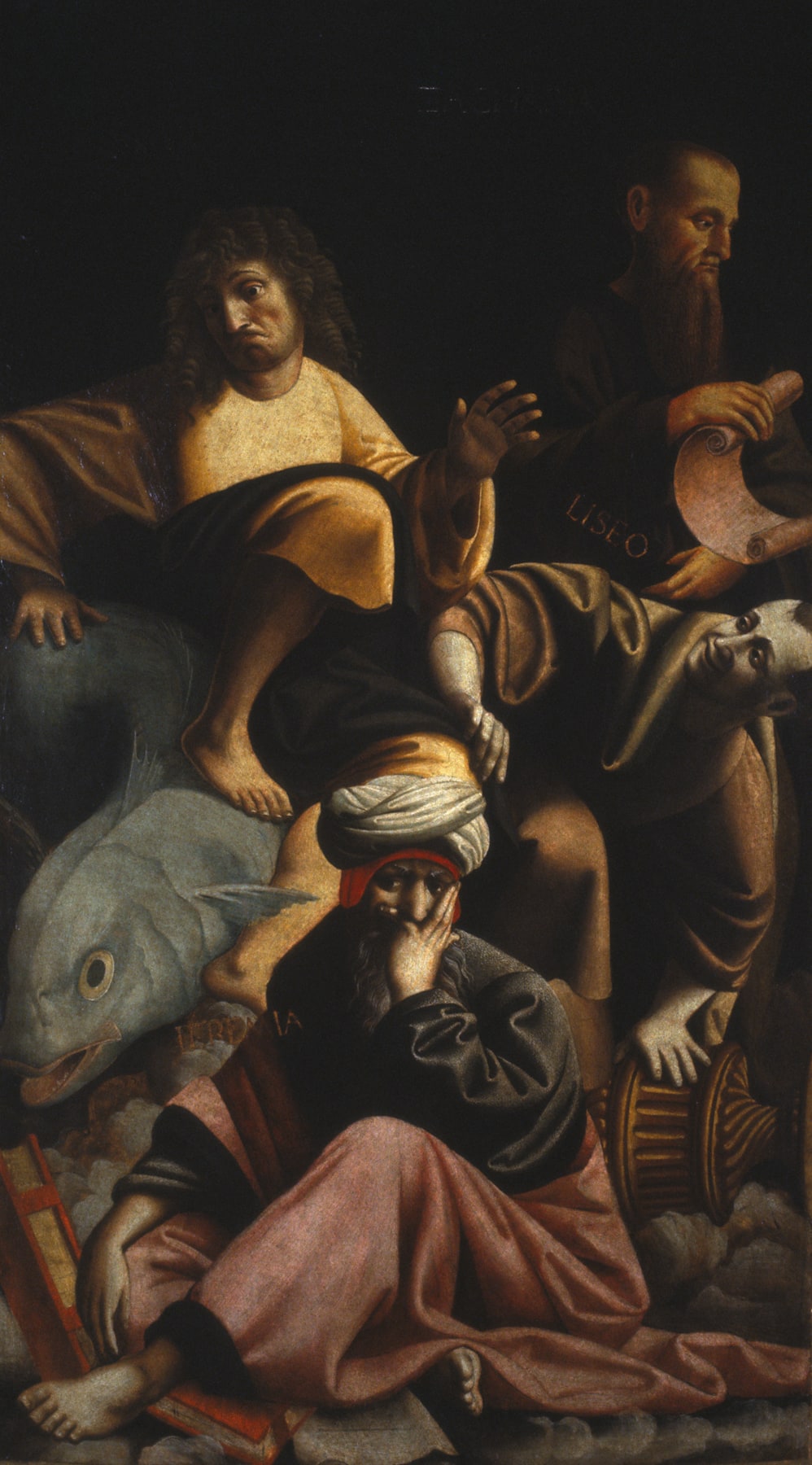 Four Prophets of the Old Testament: Jonah, Jeremiah, Zachariah, and Elijah