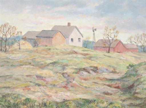Farm at Evening