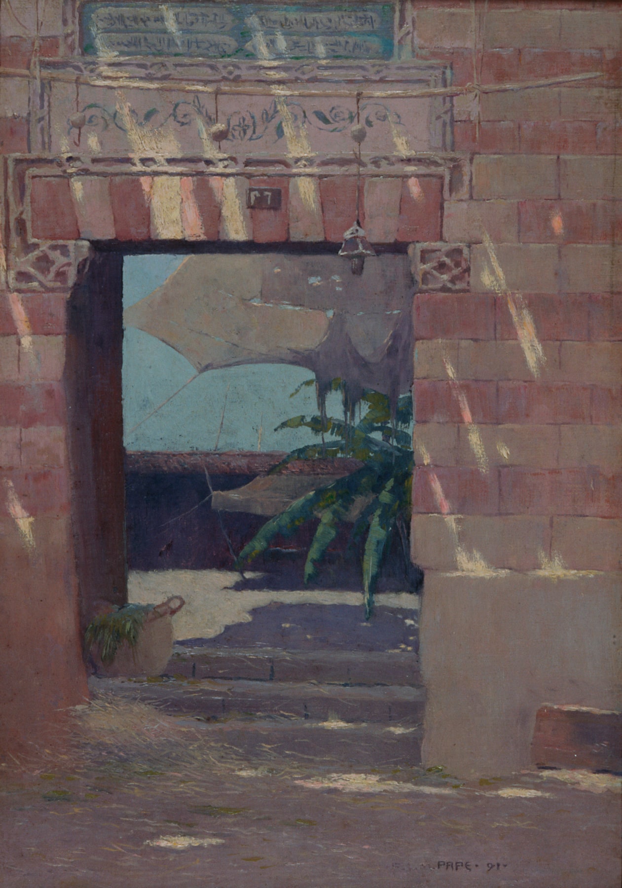 Sun Dappled Entrance, Egypt