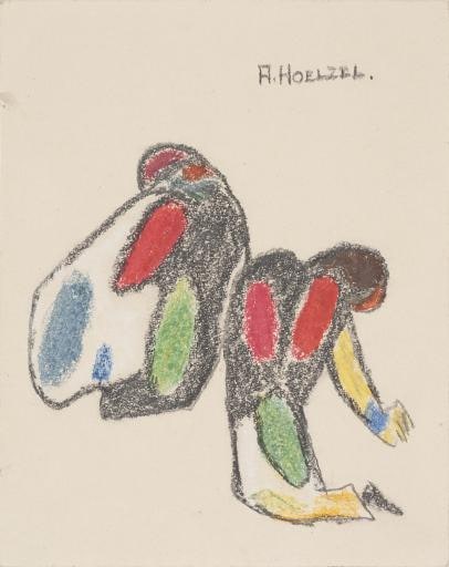 drawing of two figures