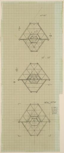 Preparatory sketch for "Frog Labyrinth"
