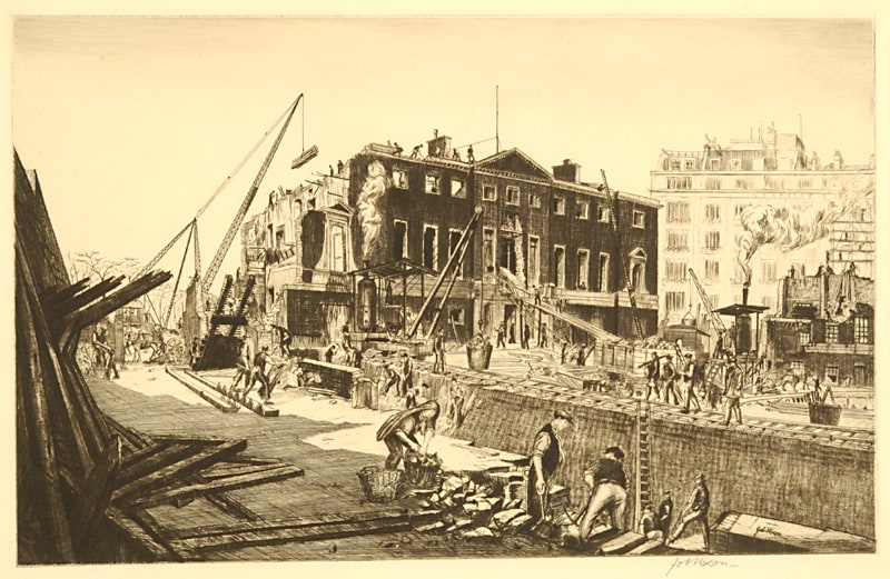 The Demolition of Devonshire House