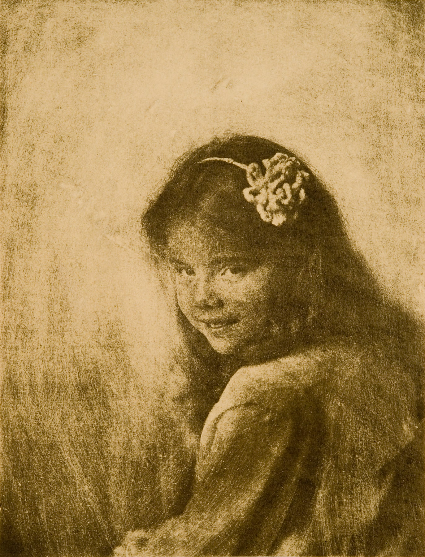 untitled (portrait of a girl)