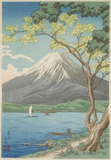 Mt. Fuji from Lake Yamamoto