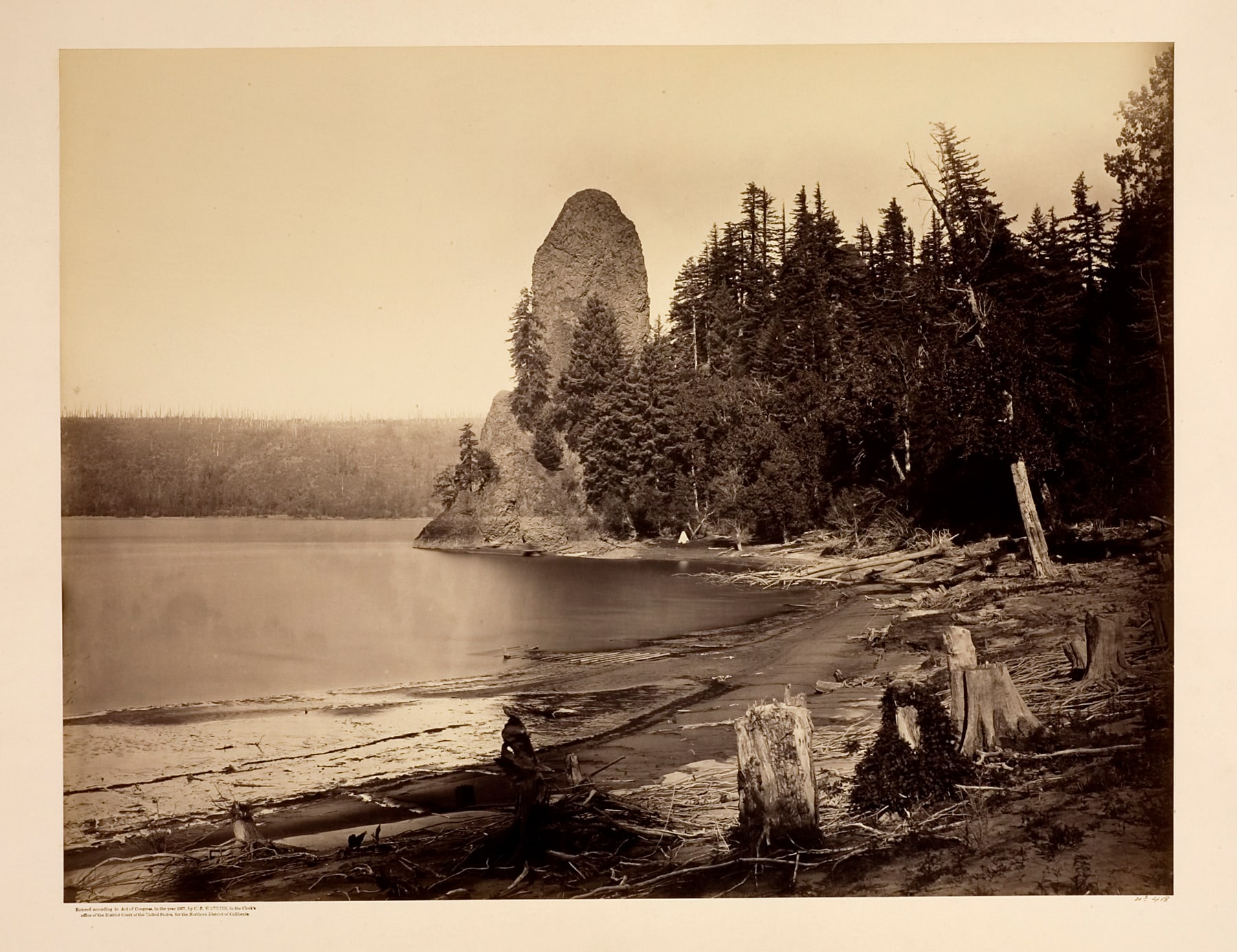 Rooster Rock, Columbia River