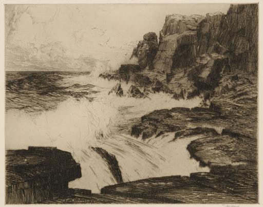 Surf Pounded Coast
