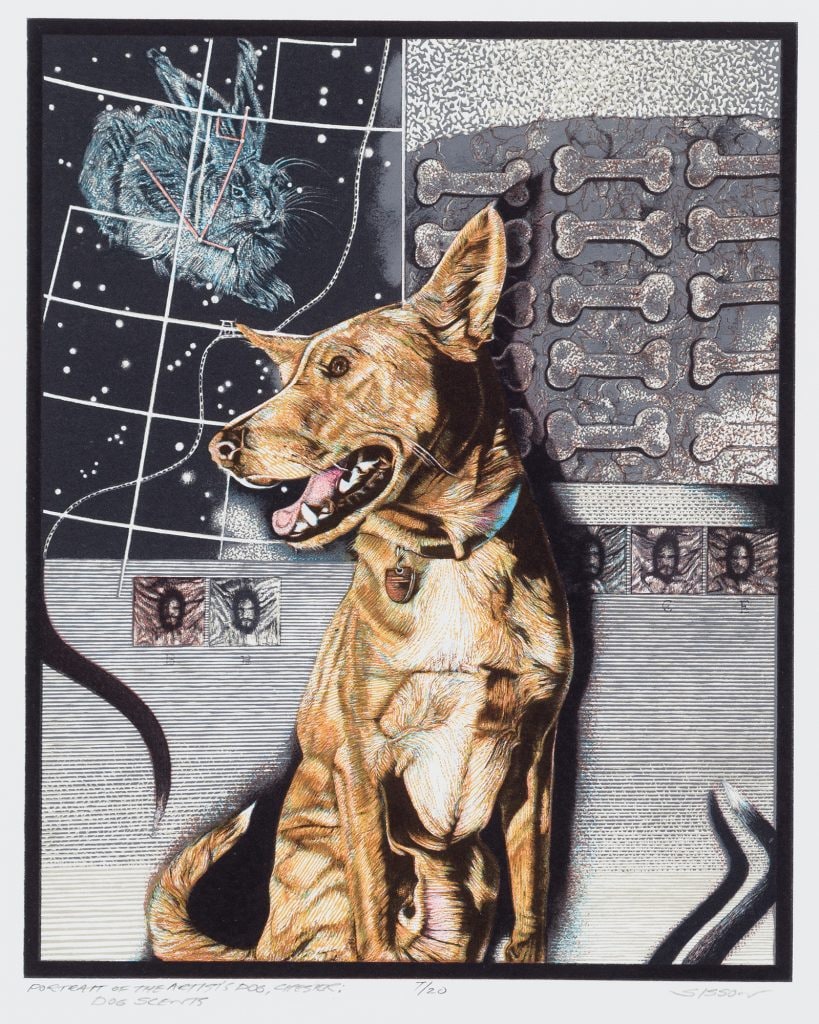 Portrait of the Artist's Dog, Chester: Dog Scents