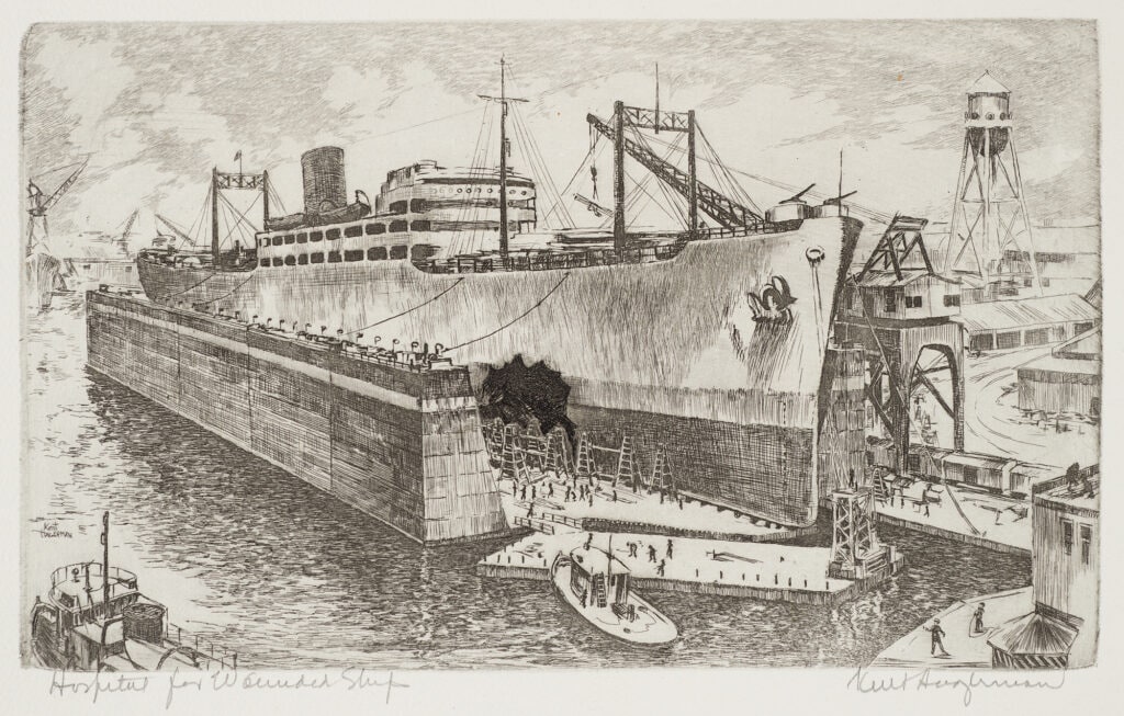 Hospital for Wounded Ship