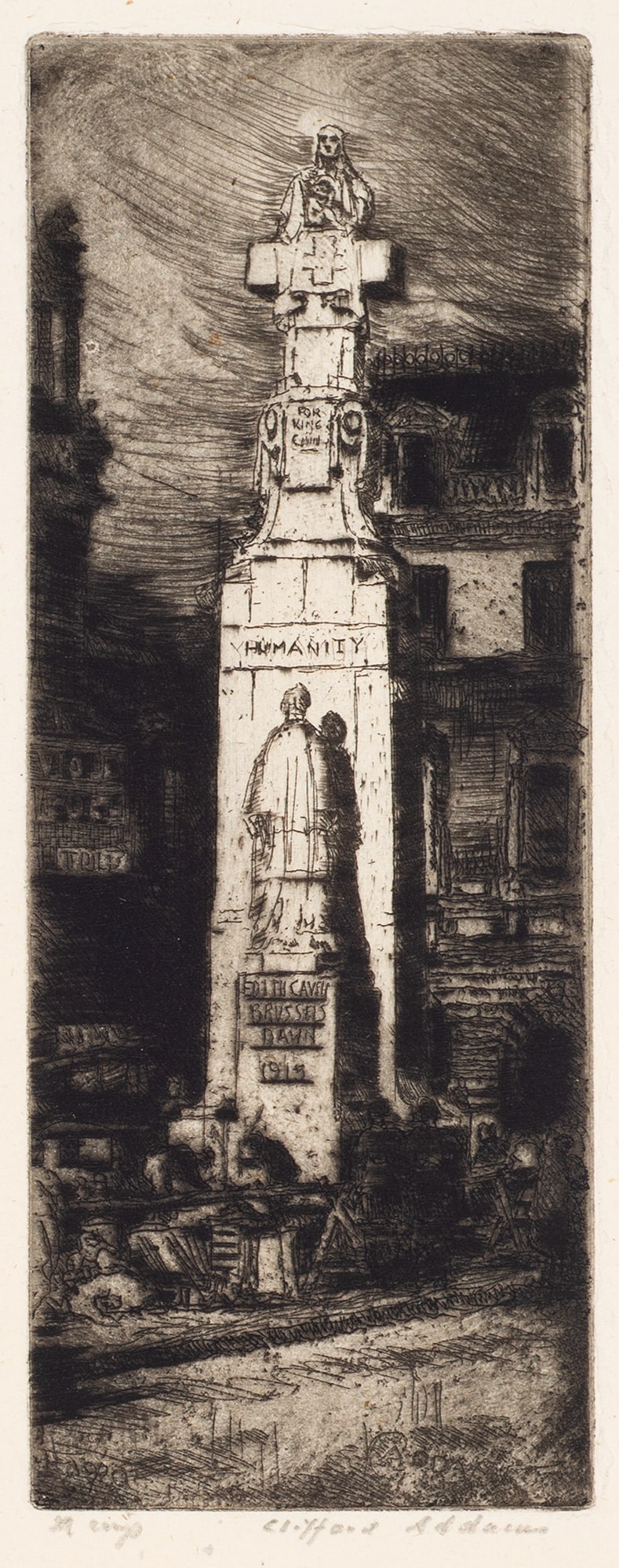 Frampton Statue of Nurse Cavell, The