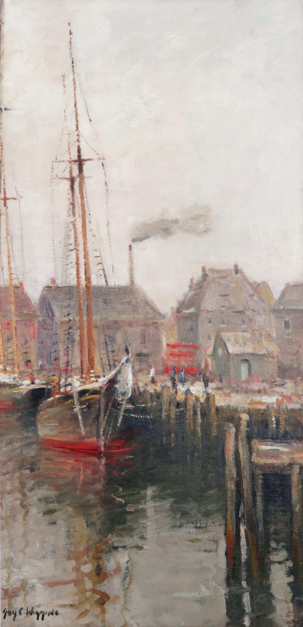 Untitled (Shipyard at Gloucester)