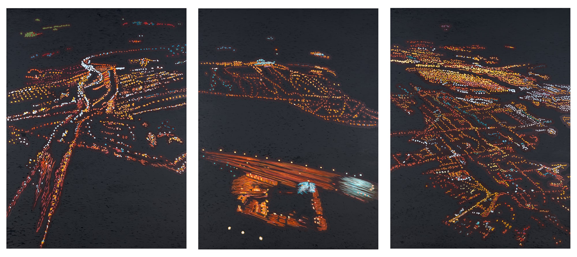 Metropolitan Area Triptych