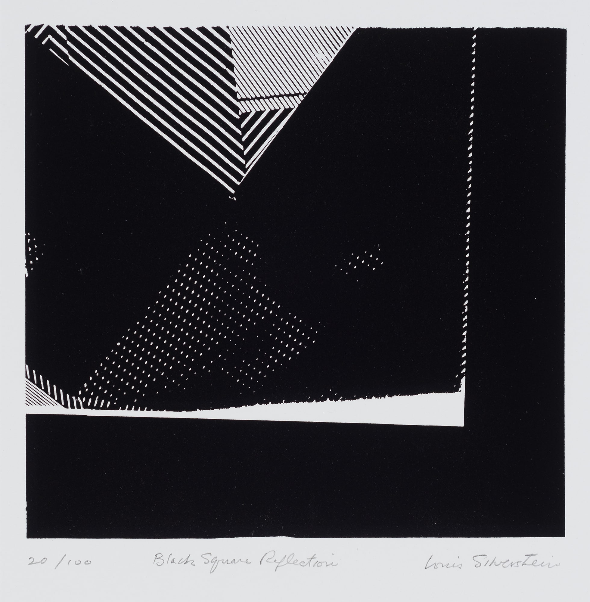 Black Square Reflection