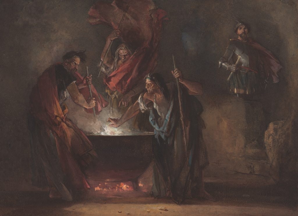 Three Witches and MacBeth
