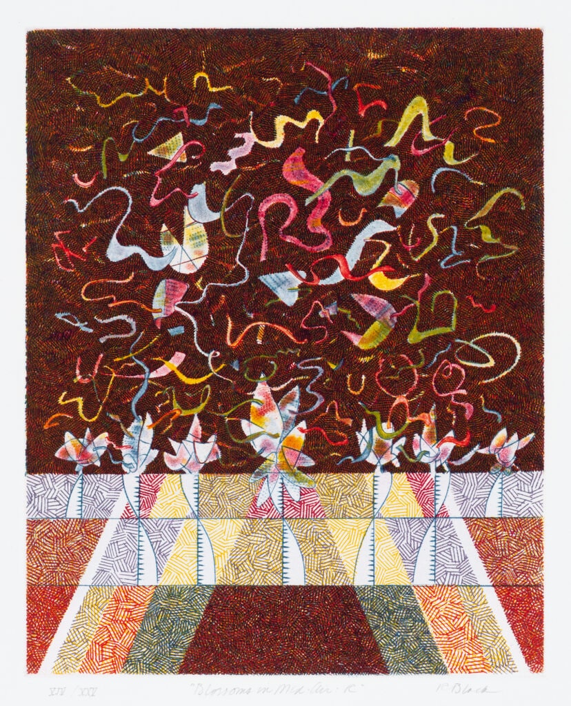 Blossoms in Mid-Air: R