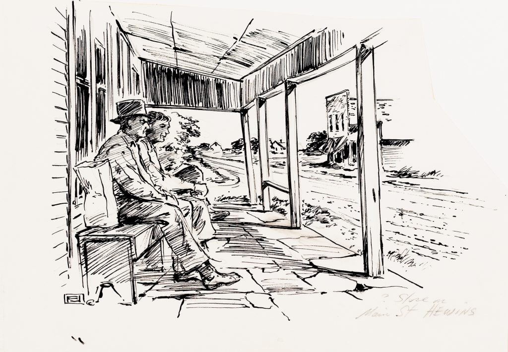 Store on Main St., Hewins