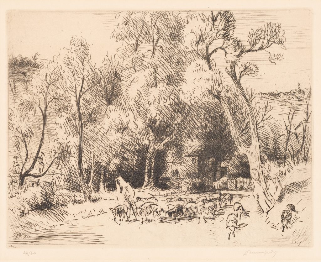 Road with the Sheep, The