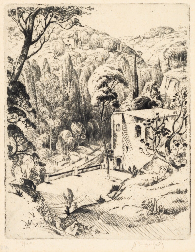 Surroundings of Algiers, The; The Ravine