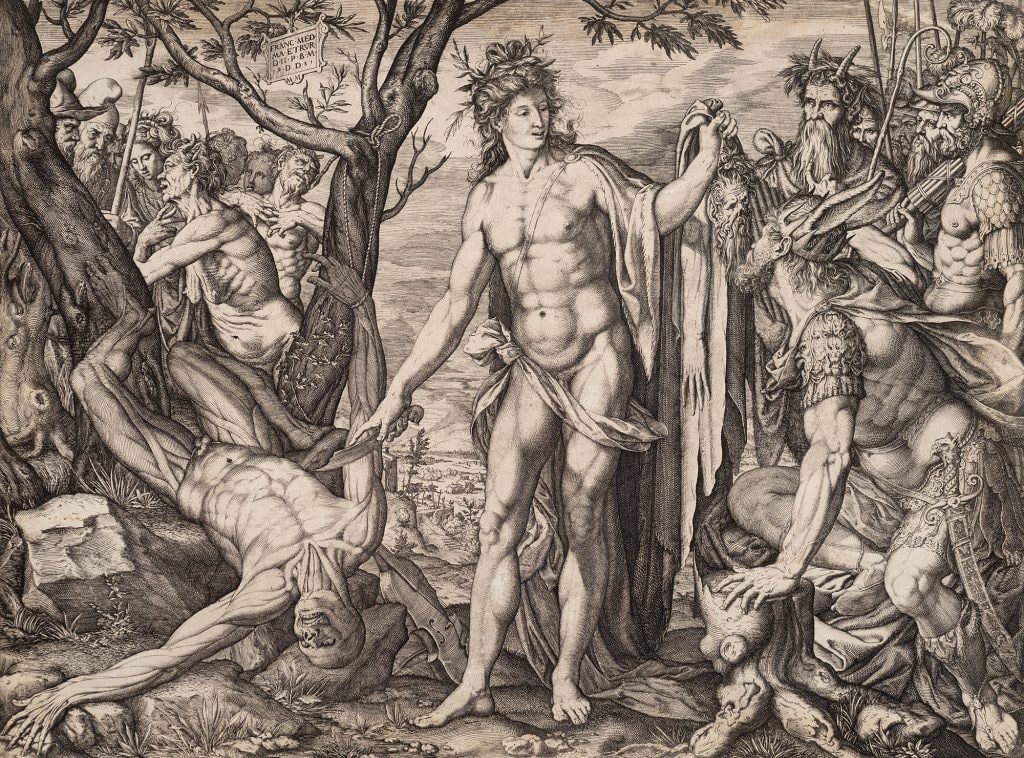 Apollo Flaying Marsyas