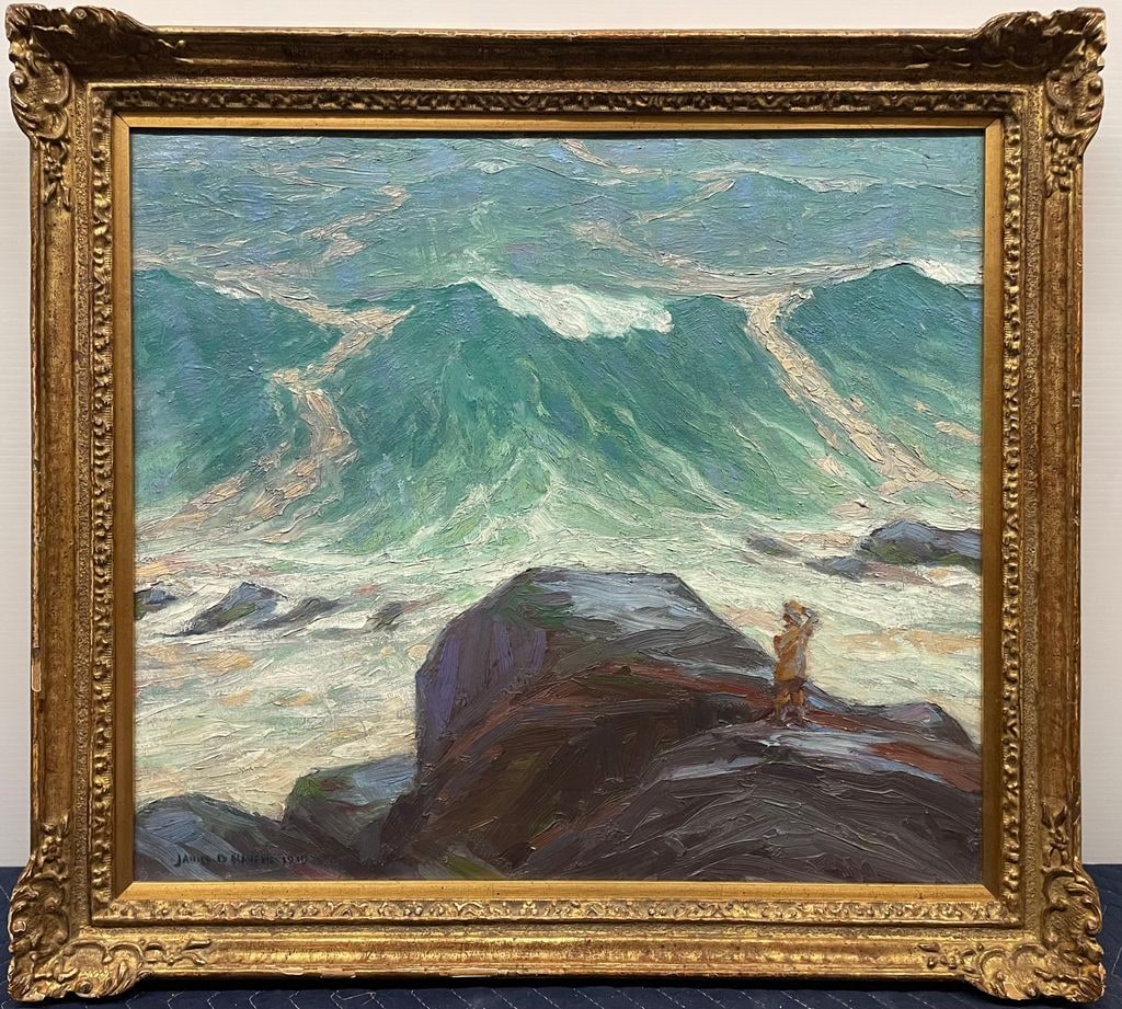 Untitled (Seascape with Figure)