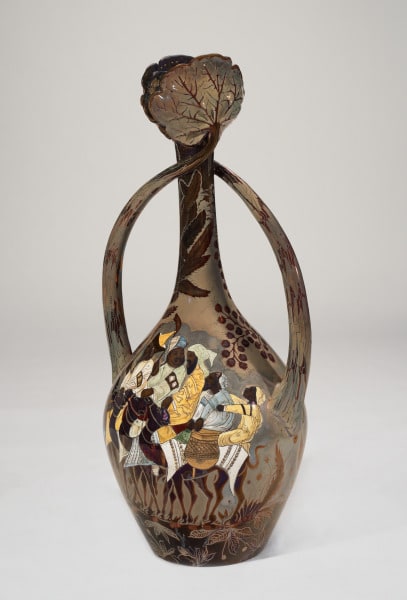 Vase with scenes from the Maqamat al-Ḥarīrī