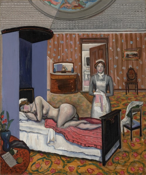Nude on Bed