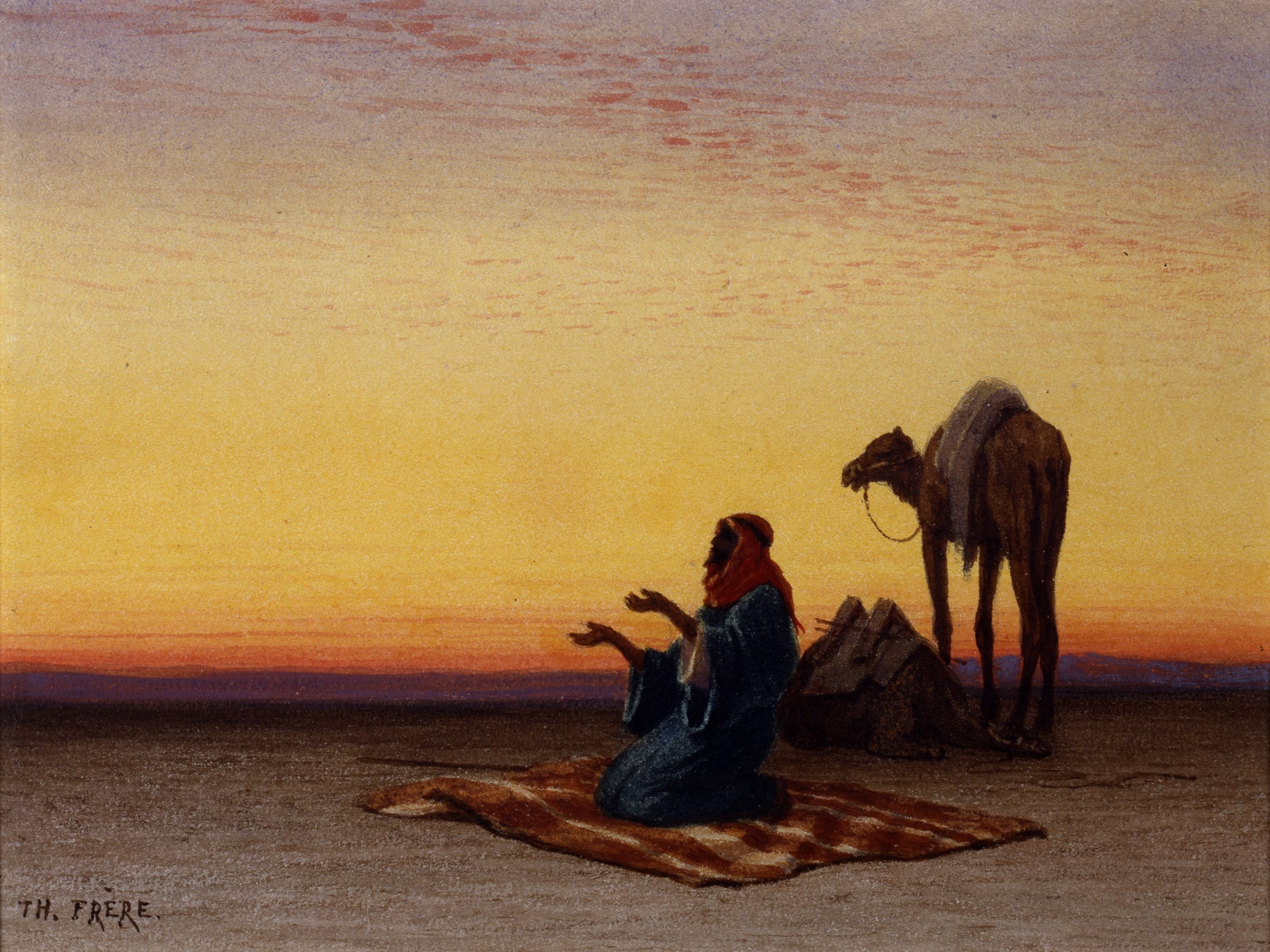 Arab at Prayer