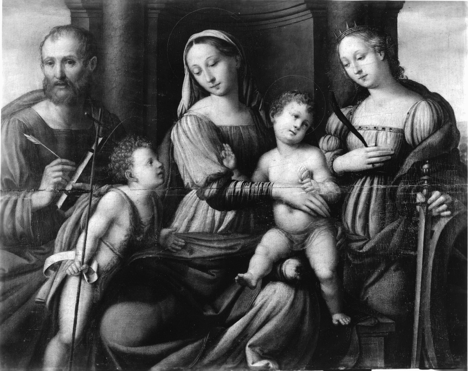 Madonna and Child with Saints