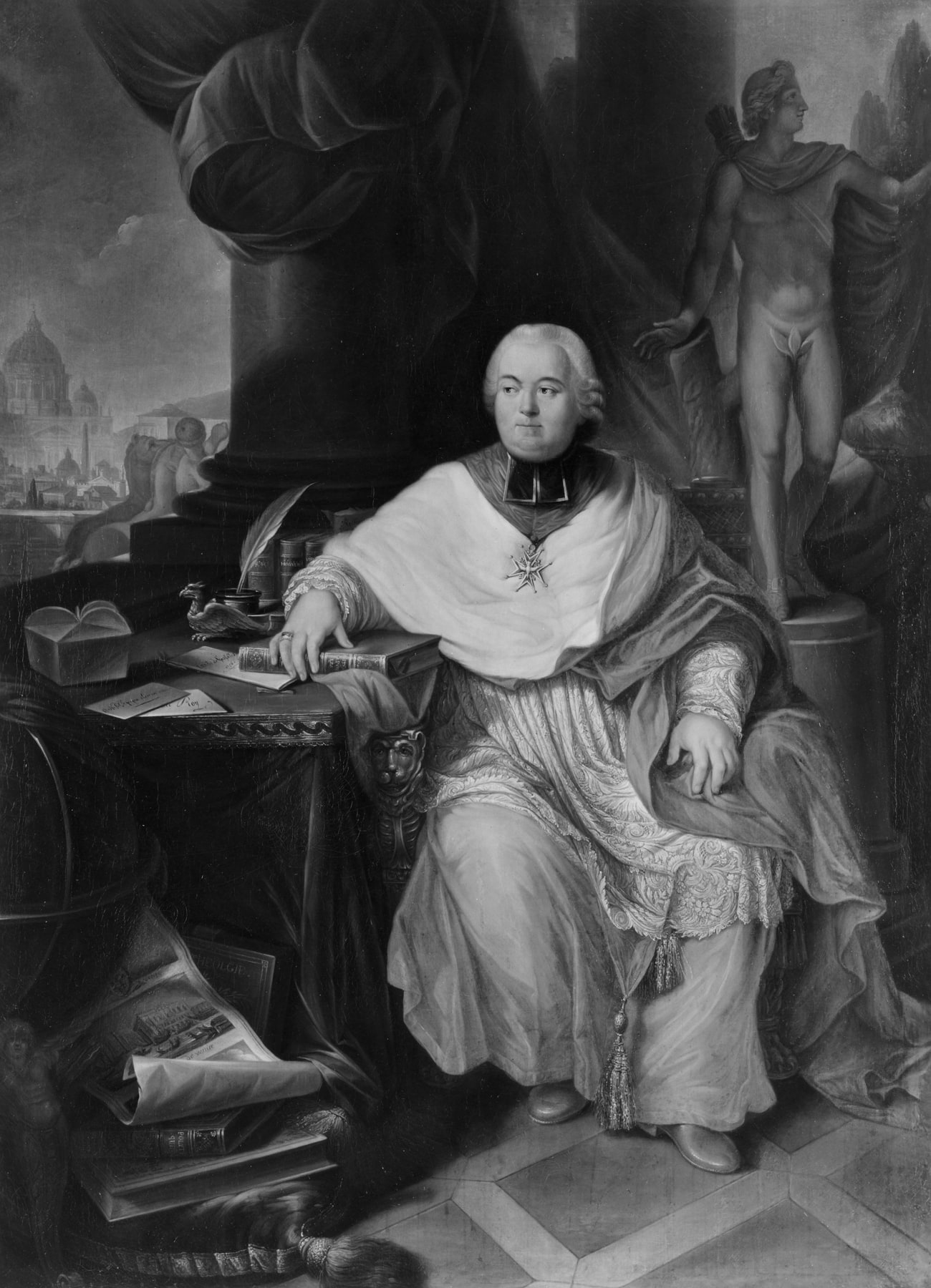 Portrait of Cardinal François Joachim de Pierre de Bernis